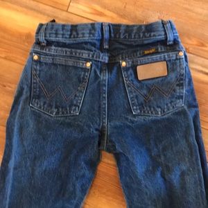 Wrangler cowboy cut boys jeans 14 regular